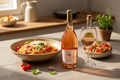 Maridaje Tabor Adama Barbera Rosé con pasta y salsa ligera de tomate