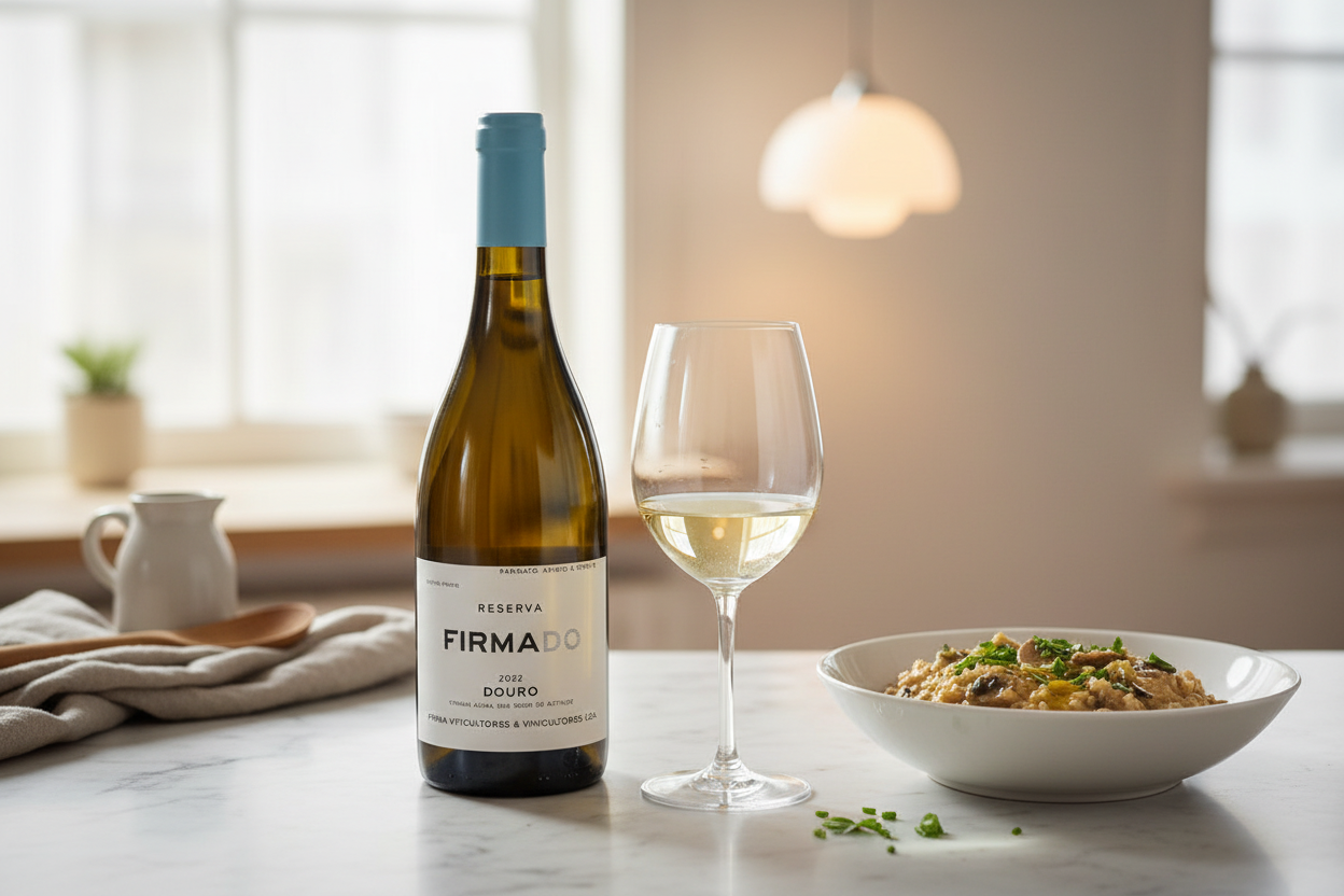 Maridaje Firmado Blanco con Risotto