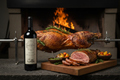 Gran Enemigo Chacayes 2017 con cordero patagónico al asador - maridaje