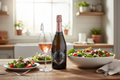 Maridaje Bartenura Rosé Espumoso con ensaladas de frutas rojas