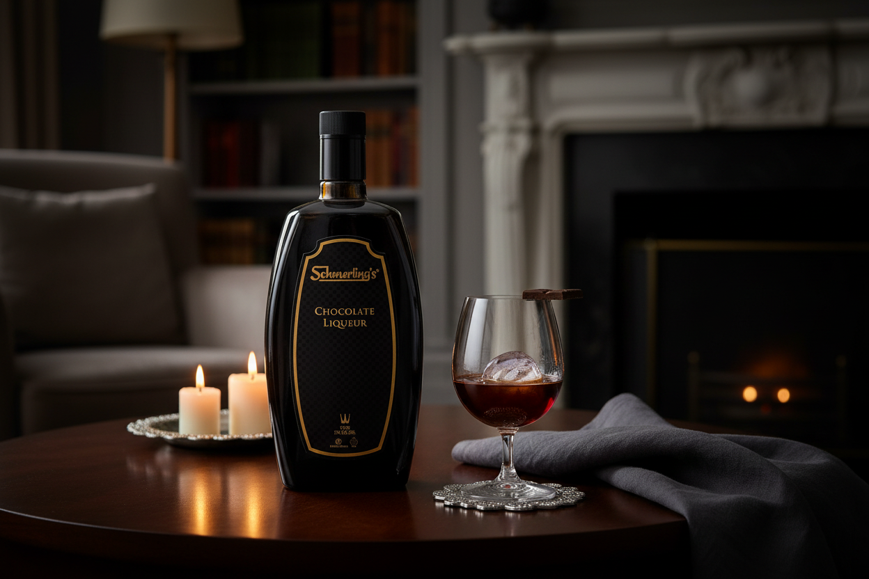 Schmerlin's Chocolate Dark como digestivo tras cena de gala