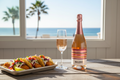 Maridaje Balero Rosado Espumoso con Tacos de Pescado Estilo Ensenada
