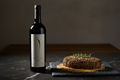 Pulenta Gran Cabernet Franc 2020 con cortes de carne roja y salsa de pimienta - maridaje