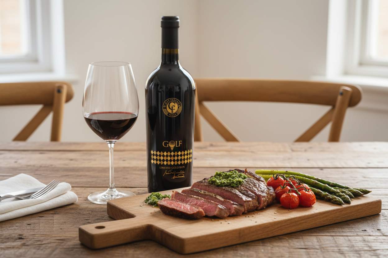 Maridaje Golf Limited Edition con cortes de carne magros