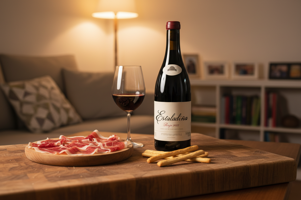 Jamón ibérico con Estaladiña 2022