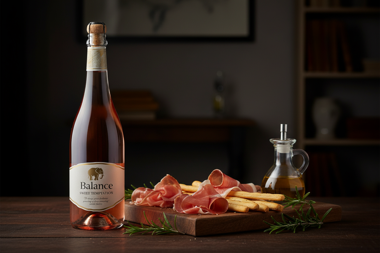 Jamón serrano con Sweet Temptation