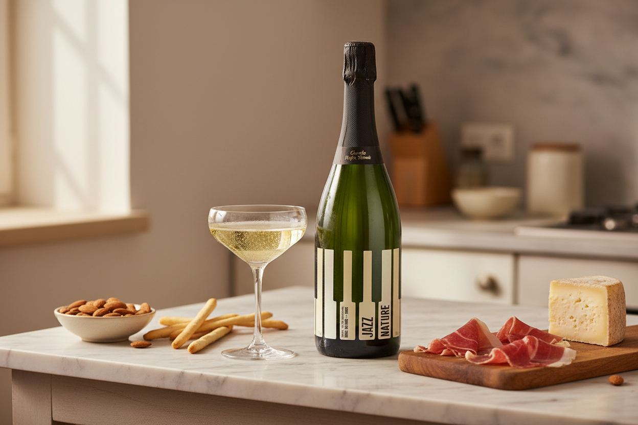 Jazz Nature Brut Reserva - Jamón Ibérico de Bellota