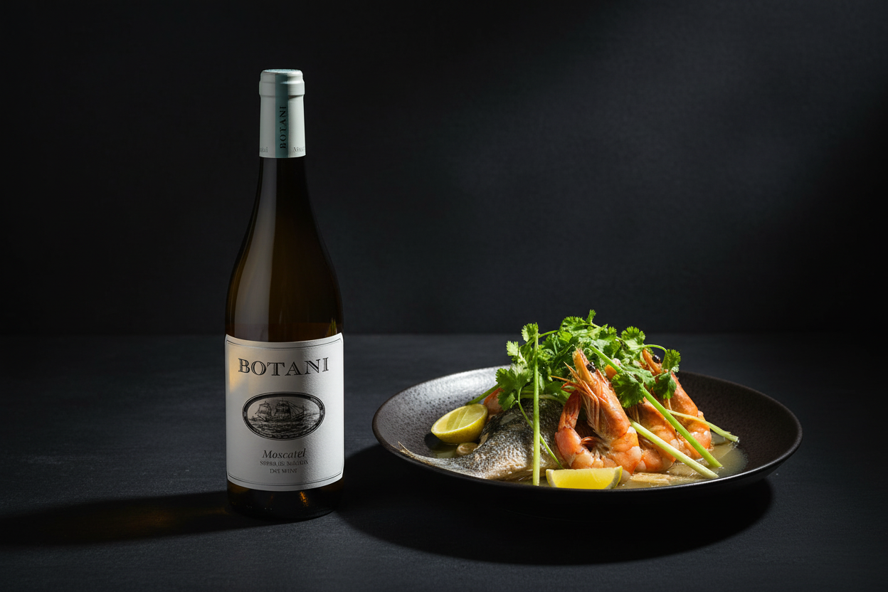 Jengibre y lemongrass con Botani Moscatel