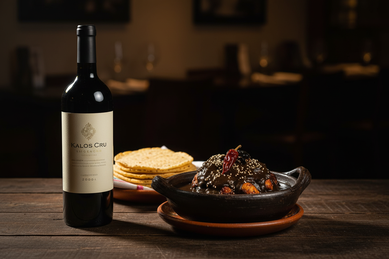 Kalós Cru con Mole Negro