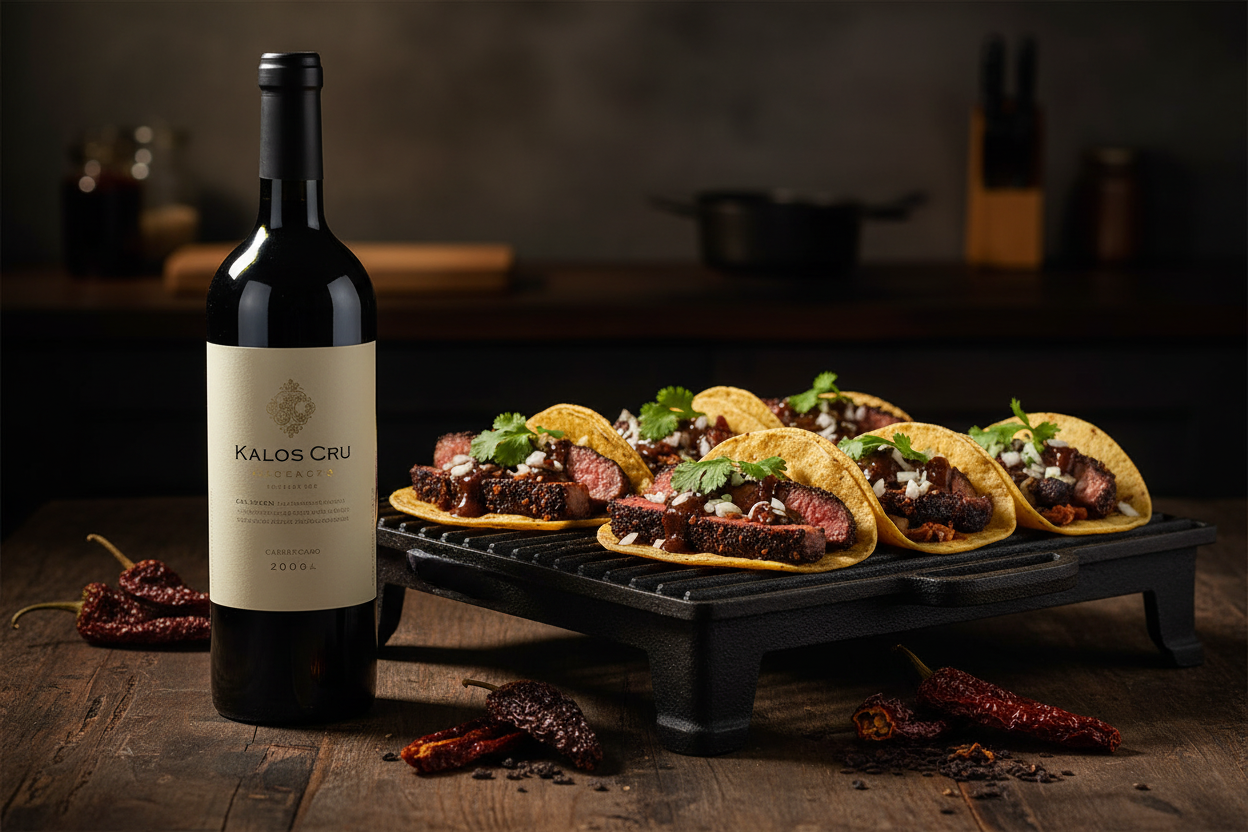 Kalós Cru con Tacos de Picaña