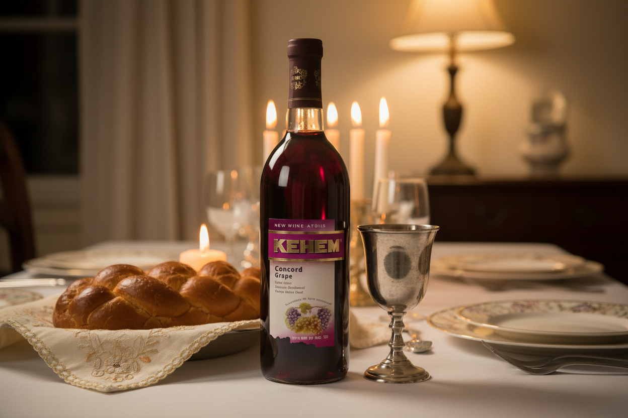 Kidush de Shabat — Kedem Concord Grape 750ml