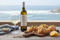 La Mar Caíño Blanco Rías Baixas - Tostadas de Marisco