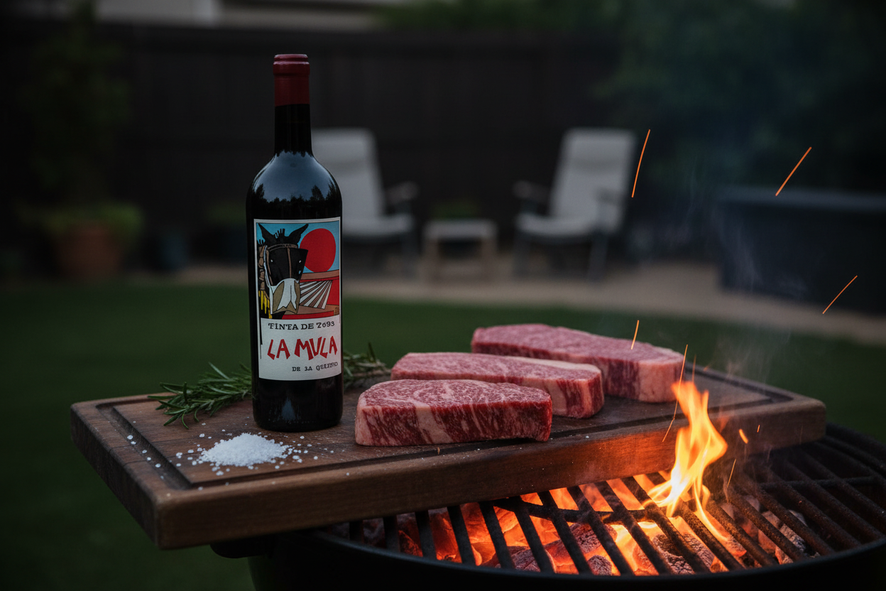 La Mula de la Quietud con Wagyu a la Brasa