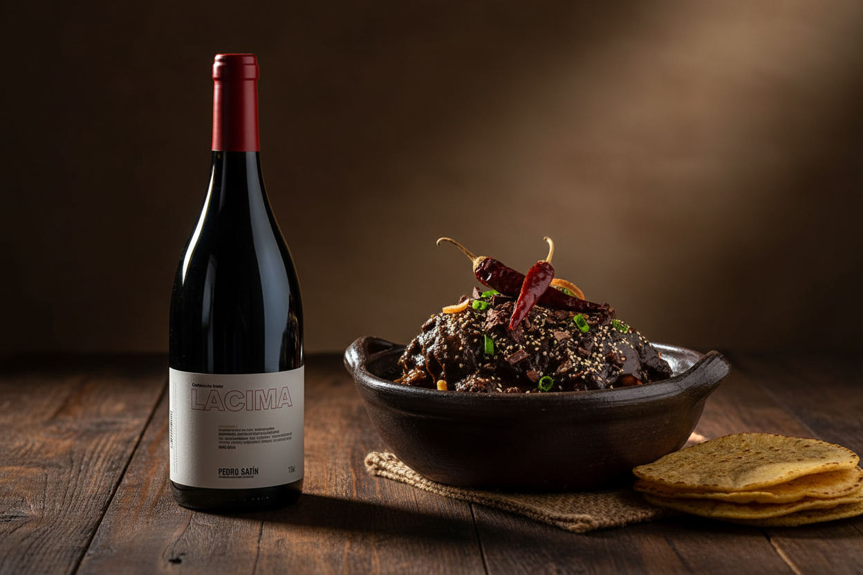 Lacima con Mole Negro