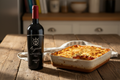 Lasaña boloñesa con Argese Primitivo
