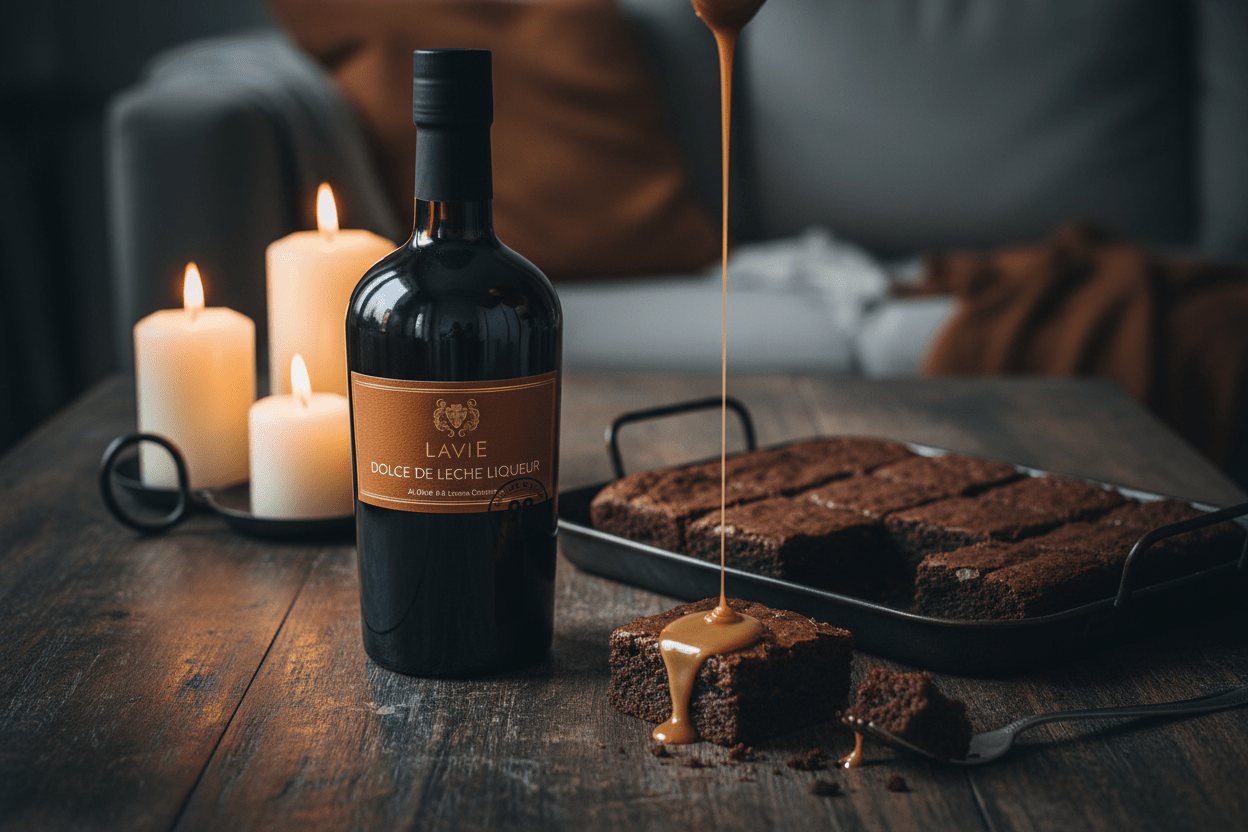 Lavie dulce de leche liqueur 750ml - La Cava