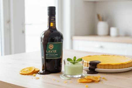 Lavie mint chocolate liqueur 750ml - La Cava