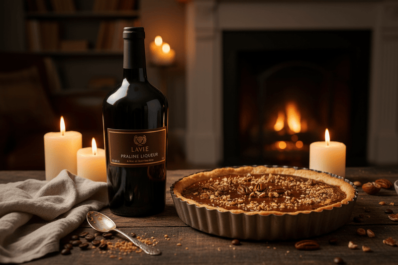 Lavie praline liqueur 750ml - La Cava