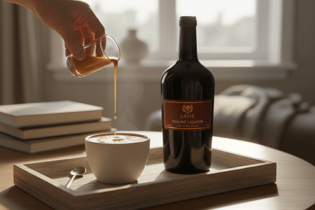Lavie praline liqueur 750ml - La Cava