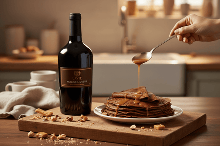 Lavie praline liqueur 750ml - La Cava