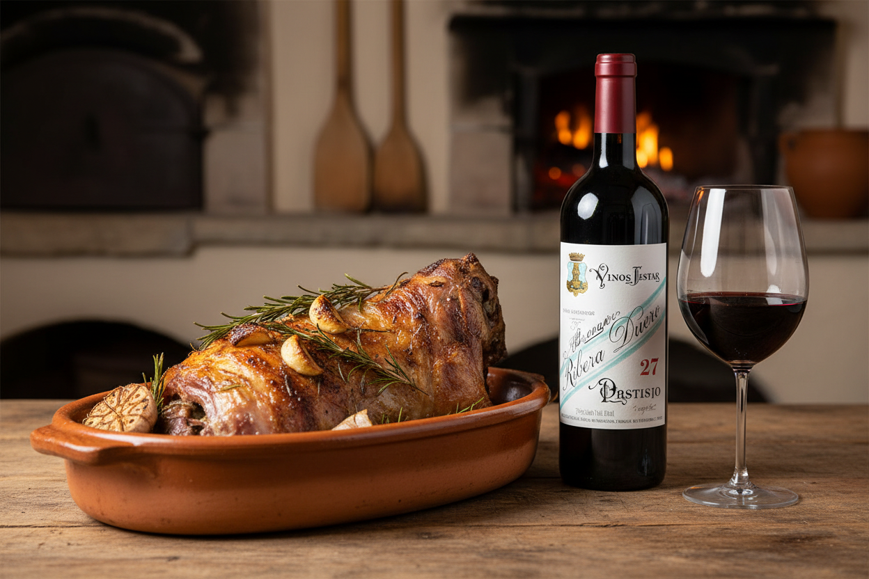 Lechazo asado