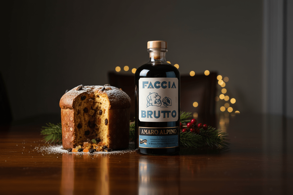 Licor Amaro Aplino (Faccia Bruto) 750ml - Licor de Estados Unidos - La Cava