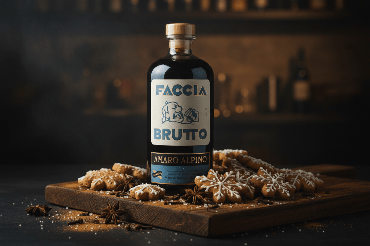Licor Amaro Aplino (Faccia Bruto) 750ml - Licor de Estados Unidos - La Cava