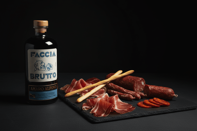 Licor Amaro Aplino (Faccia Bruto) 750ml - Licor de Estados Unidos - La Cava