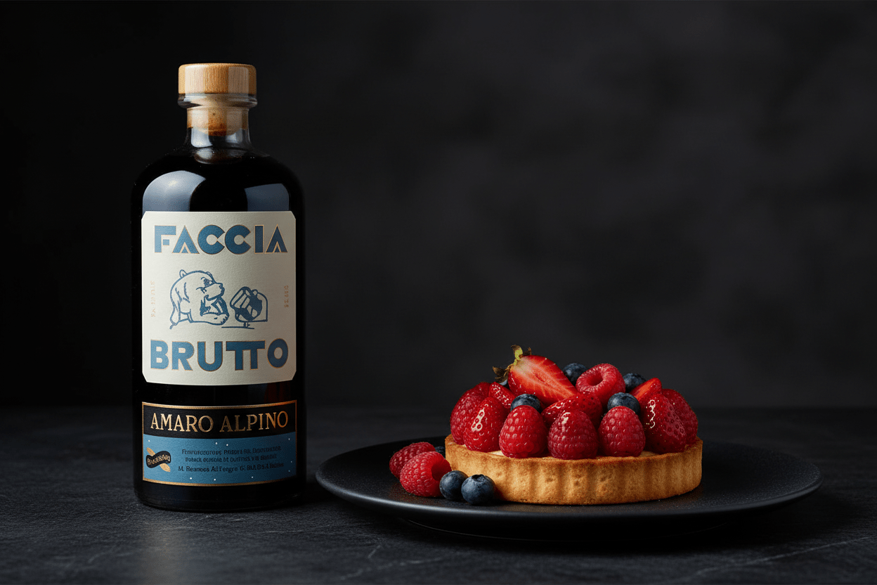 Licor Amaro Aplino (Faccia Bruto) 750ml - Licor de Estados Unidos - La Cava