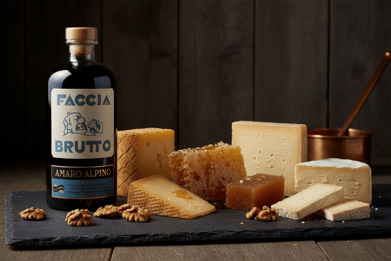 Licor Amaro Aplino (Faccia Bruto) 750ml - Licor de Estados Unidos - La Cava