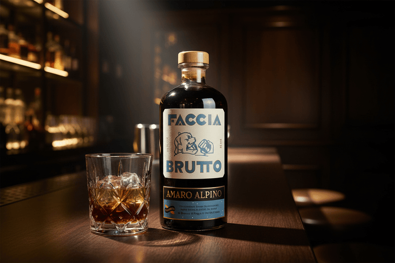 Licor Amaro Aplino (Faccia Bruto) 750ml - Licor de Estados Unidos - La Cava