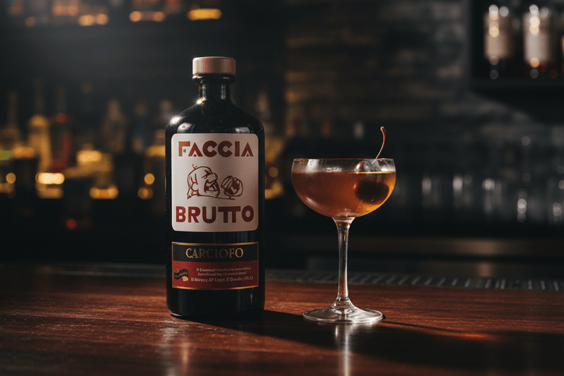 Licor Amaro Carciofo (Faccia Bruto) 750ml - La Cava