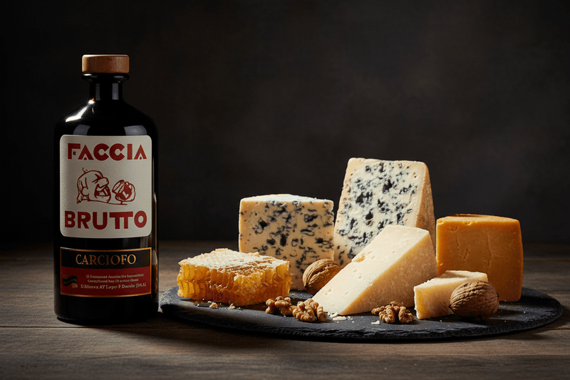 Licor Amaro Carciofo (Faccia Bruto) 750ml - La Cava