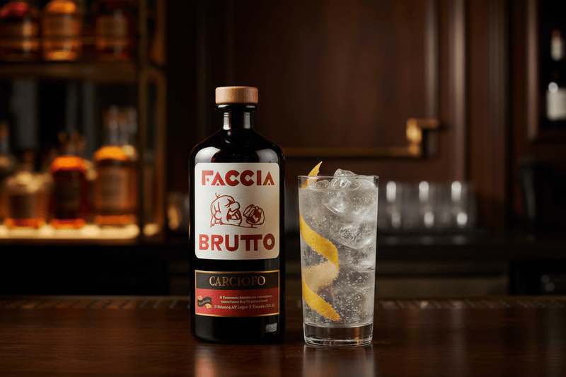 Licor Amaro Carciofo (Faccia Bruto) 750ml - La Cava