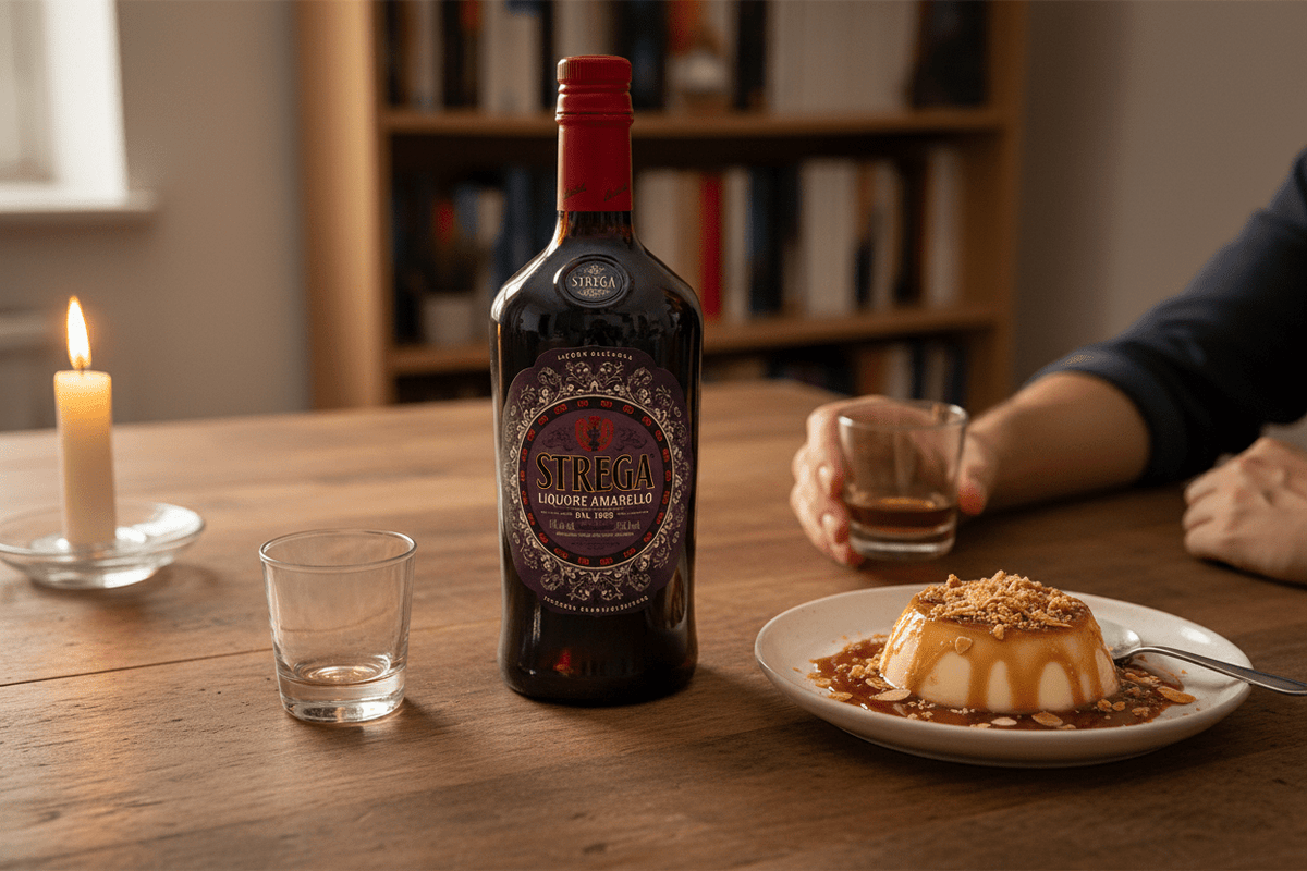 Licor Amaro Strega 750ml - La Cava