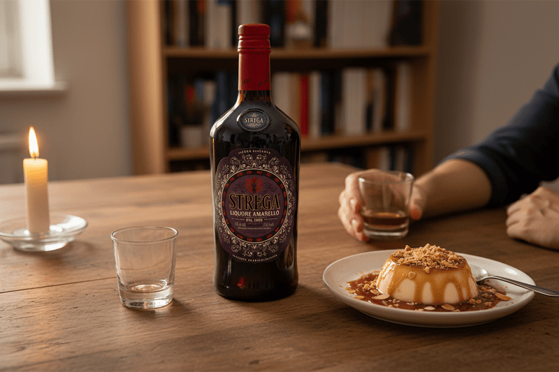 Licor Amaro Strega 750ml - La Cava
