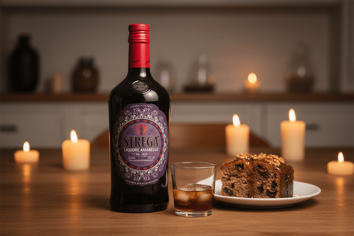 Licor Amaro Strega 750ml - La Cava