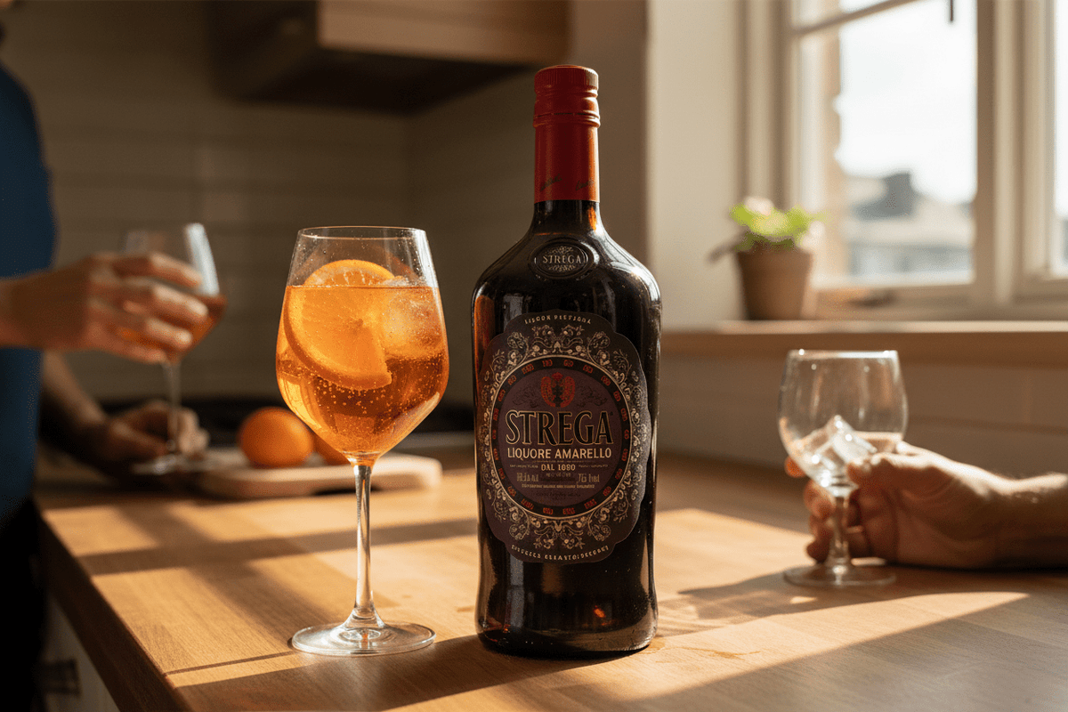 Licor Amaro Strega 750ml - La Cava