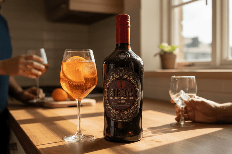 Licor Amaro Strega 750ml - La Cava