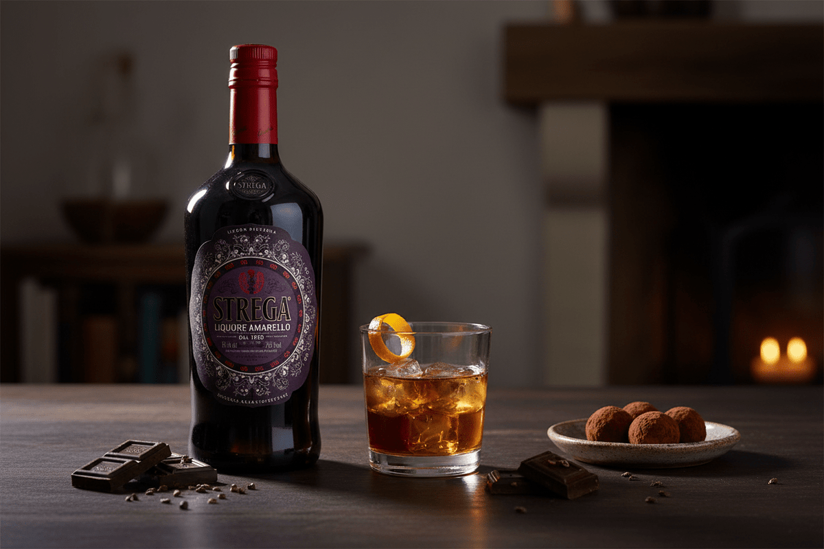 Licor Amaro Strega 750ml - La Cava