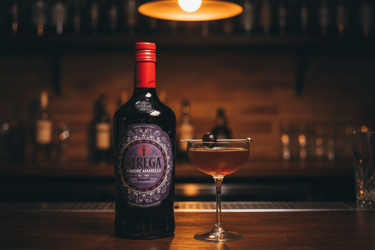Licor Amaro Strega 750ml - La Cava
