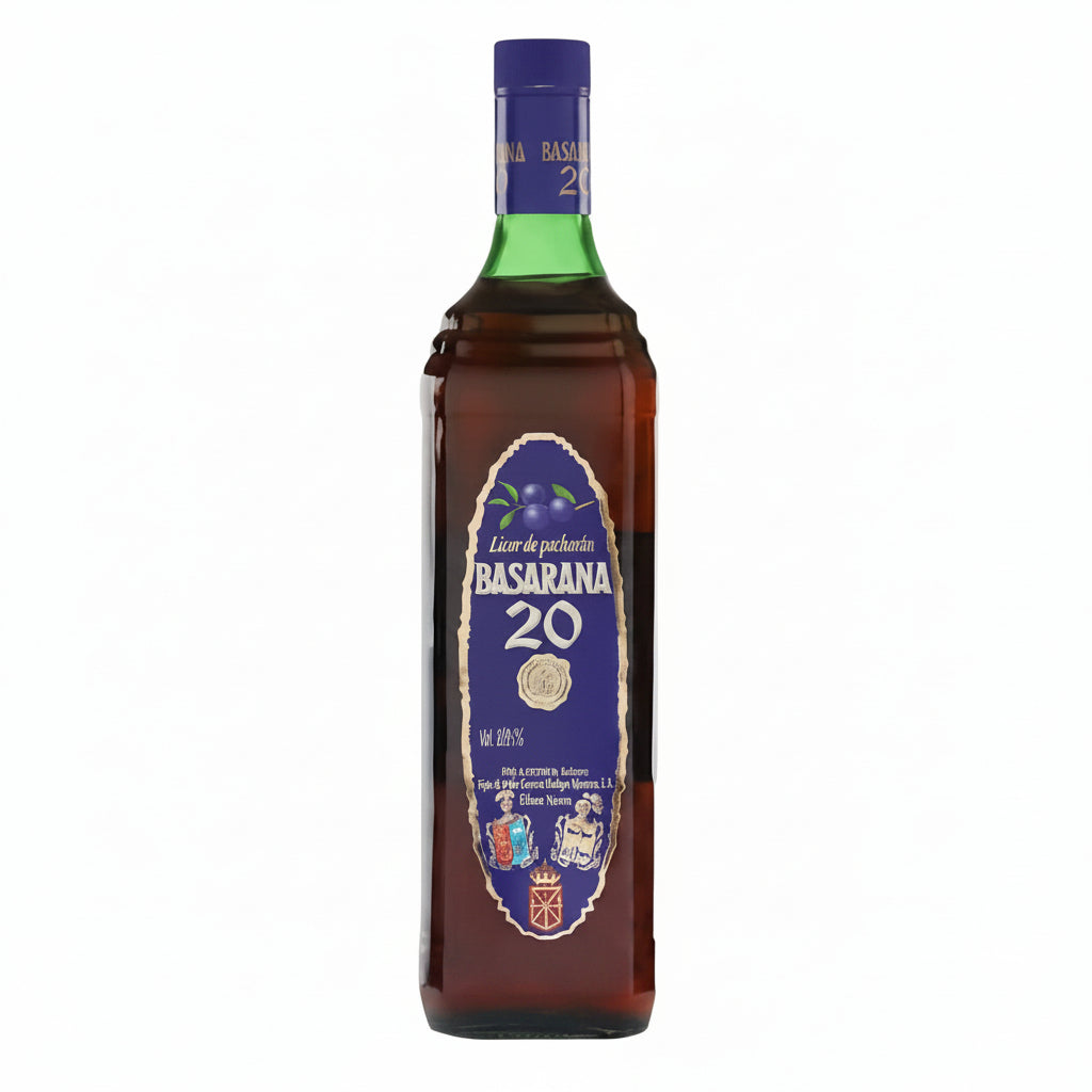 Licor de Pacharán Basarana Etiqueta Negra 1L Navarra, España - La Cava