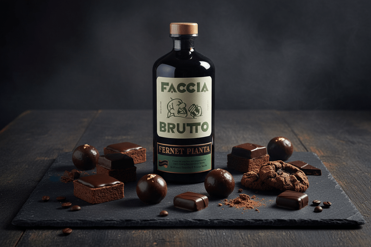 Licor Fernet Pianta (Faccia Bruto) 750ml - Fernet de Estados Unidos - La Cava