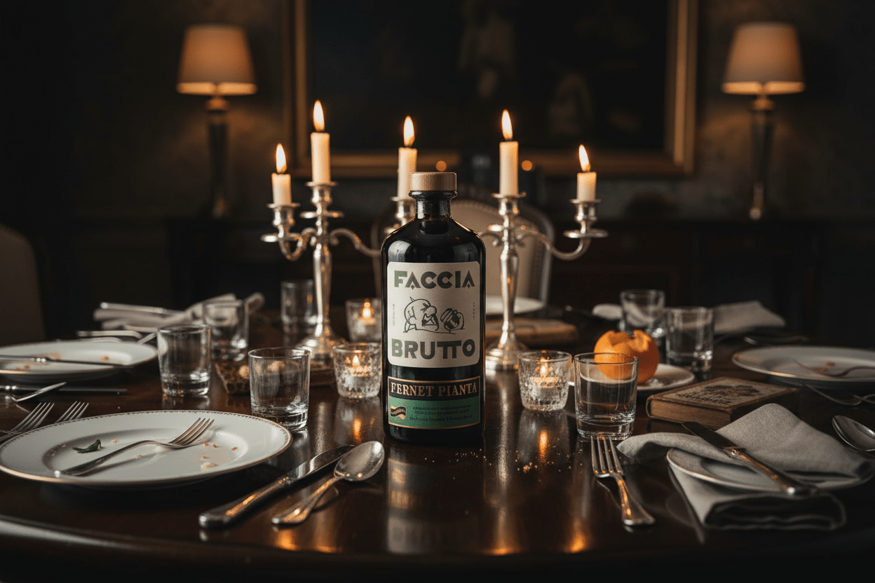 Licor Fernet Pianta (Faccia Bruto) 750ml - Fernet de Estados Unidos - La Cava