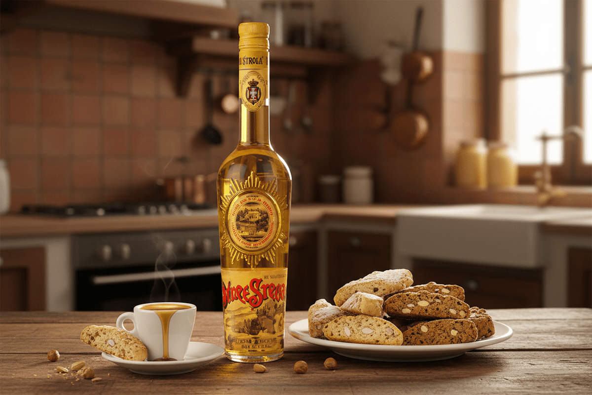 Licor Italiano Strega 700ml - La Cava