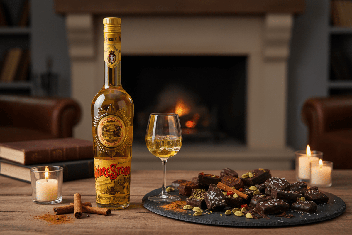 Licor Italiano Strega 700ml - La Cava