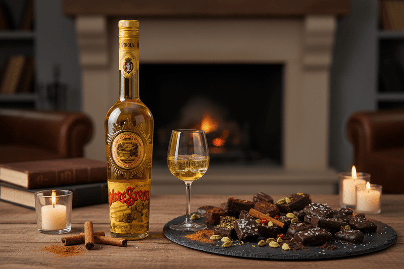 Licor Italiano Strega 700ml - La Cava