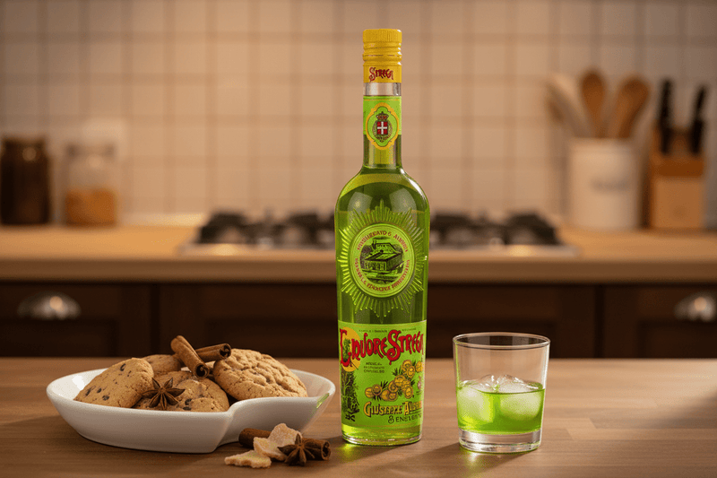 Licor Strega Verde 750ml - La Cava