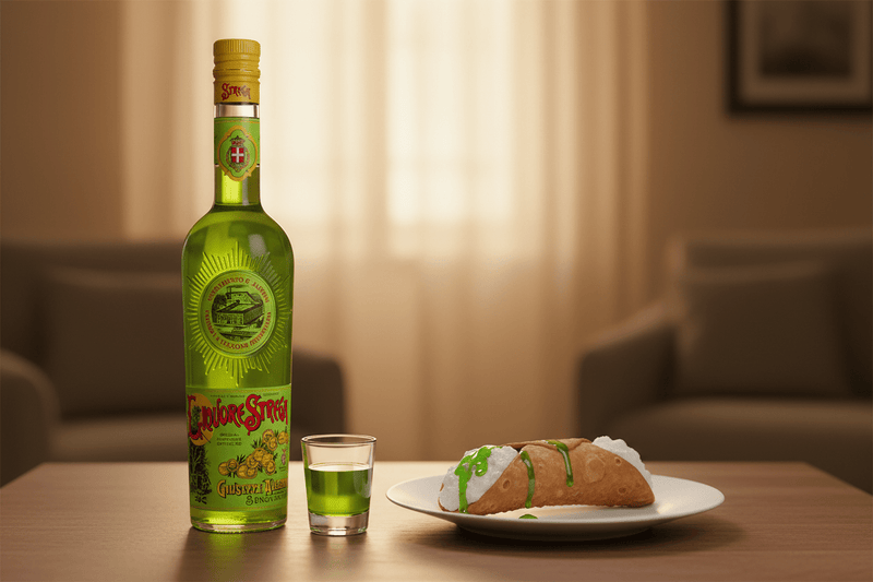 Licor Strega Verde 750ml - La Cava