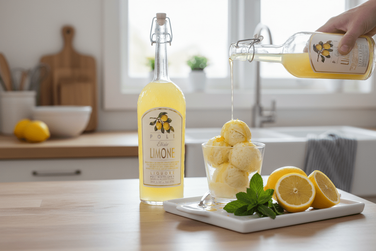 Limocello Poli Elisir Limone Licor de Italia - La Cava